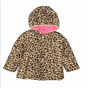 Kids Animal Print Puffer Jacket